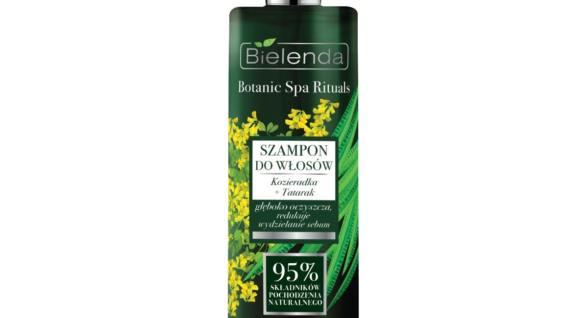 Bielenda Kozieradka + Tatarak szampon do włosów przetłuszczających się