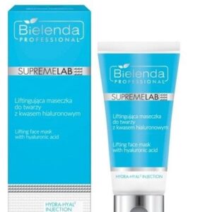 Liftingująca maseczka do twarzy z kwasem hialuronowym Bielenda Supremelab Hydra-Hyal2 Injection 70 ml