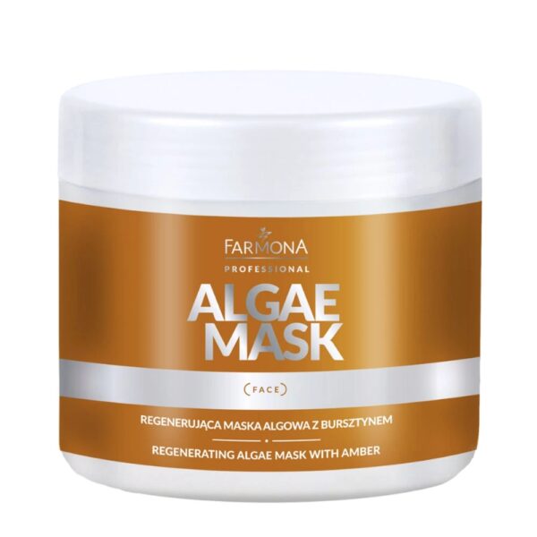 Regenerująca maseczka algowa z bursztynem - Farmona Algae Mask - 160 g