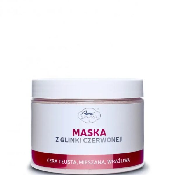 Jadwiga Saipan Maska z Glinki Czerwonej 500 ml
