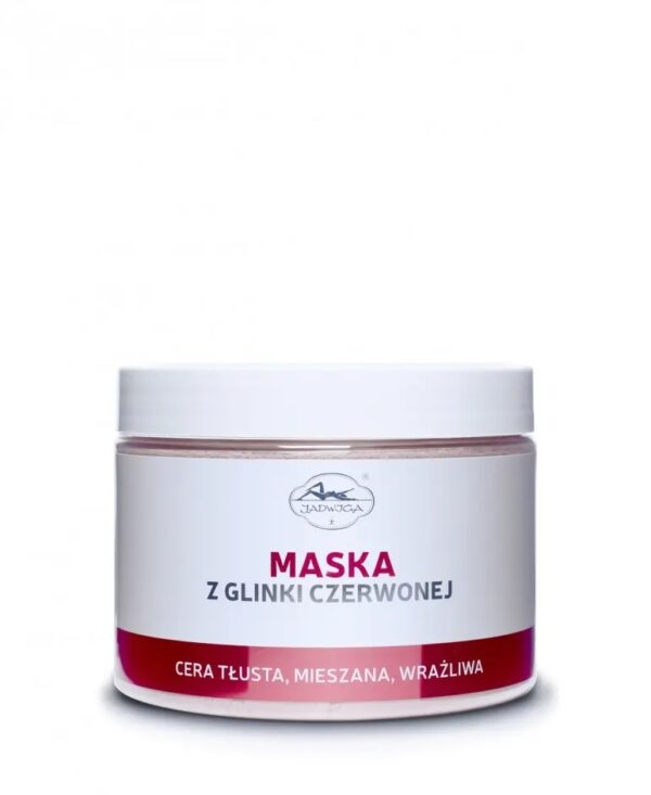 Jadwiga Saipan Maska z Glinki Czerwonej 500 ml