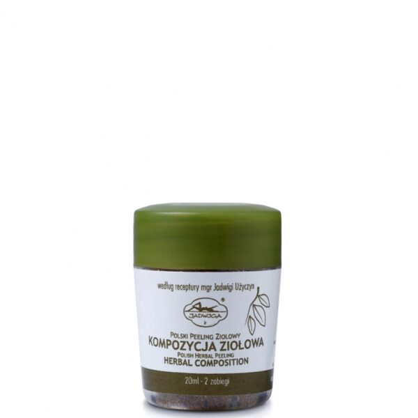Jadwiga Polski Peeling Ziołowy - kompozycja ziołowa 20 ml