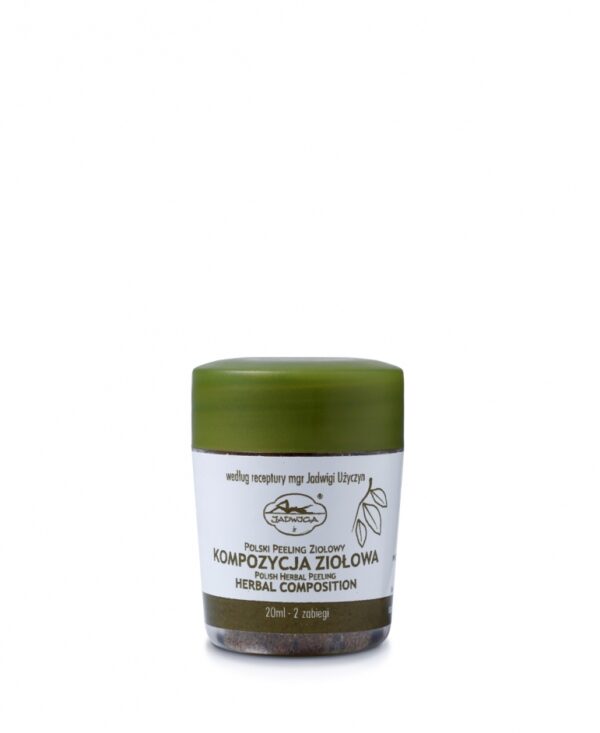 Jadwiga Polski Peeling Ziołowy - kompozycja ziołowa 20 ml
