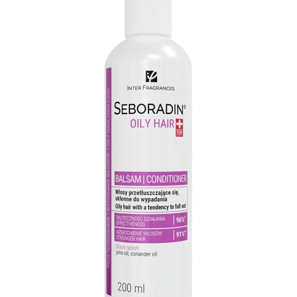 Szampon do włosów przetłuszczających się i skłonnych do wypadania Seboradin Oily Hair 200 ml