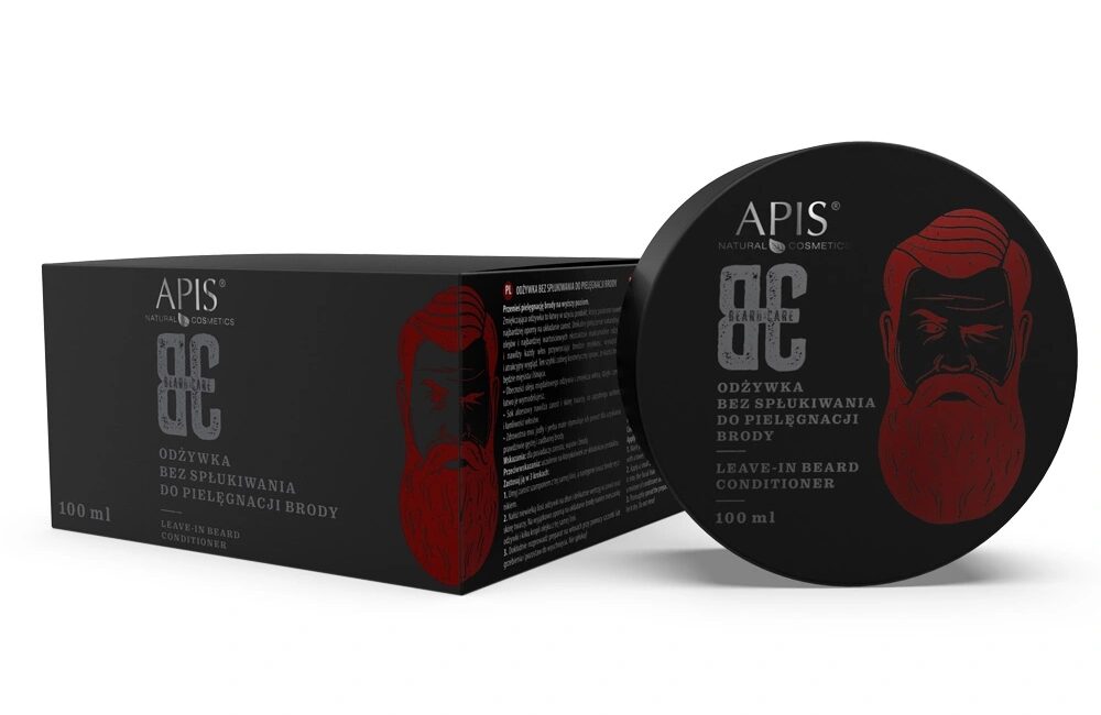 Odżywka bez spłukiwania do pielęgnacji brody - Apis Beard Care - 100 ml