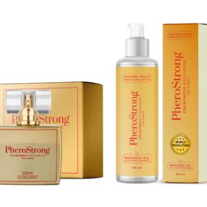 PheroStrong Exclusive for Women Perfumy 50 ml + Olejek do ciała 100 ml ZESTAW
