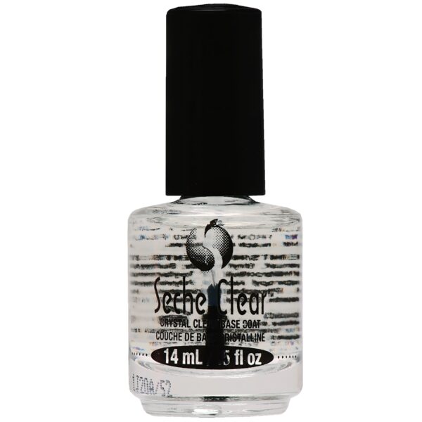 Seche Vite Base Crystal Clear - przezroczysta szybkoschnąca baza do paznokci, 14ml