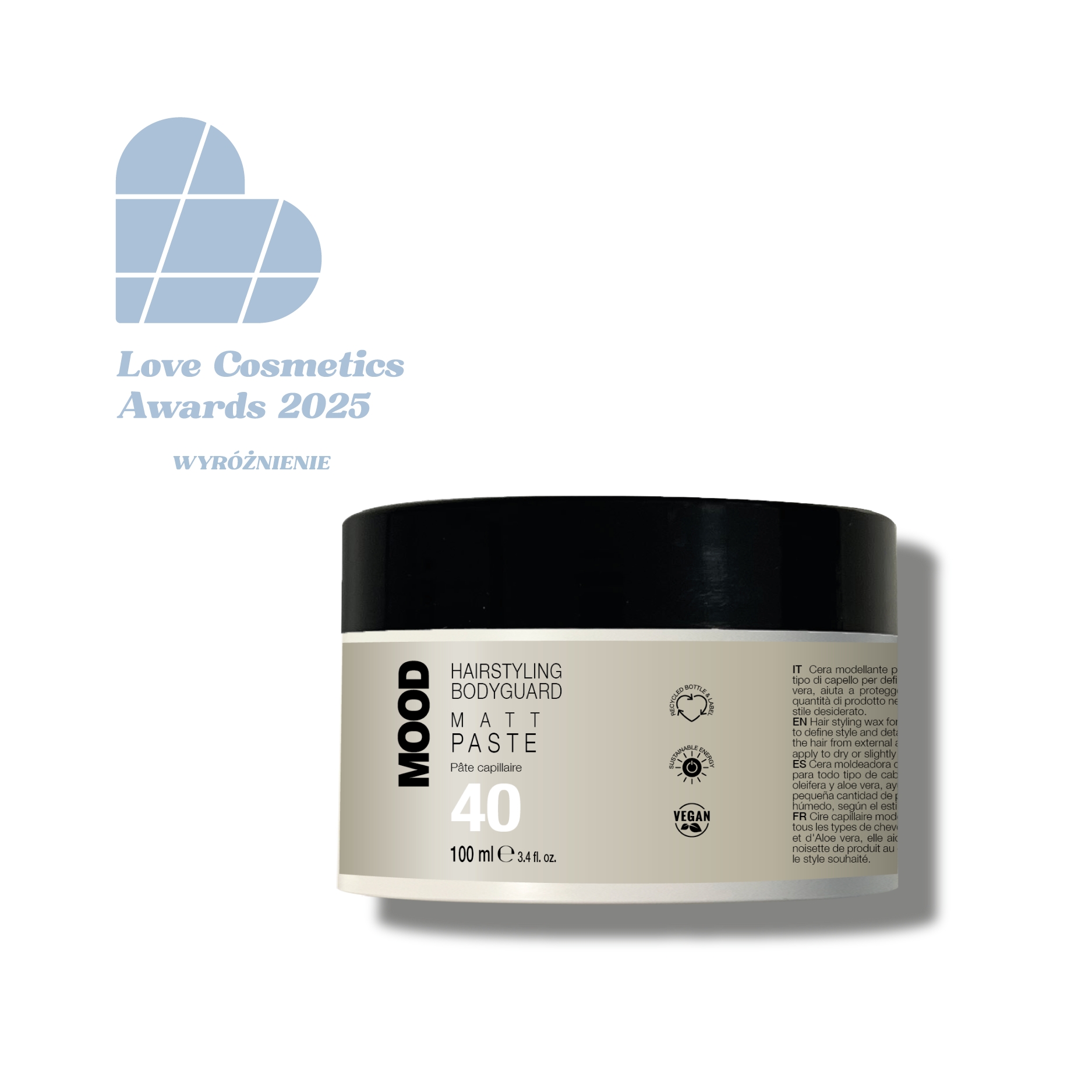 Pasta MOOD Hairstyling Matt Paste 100 ml