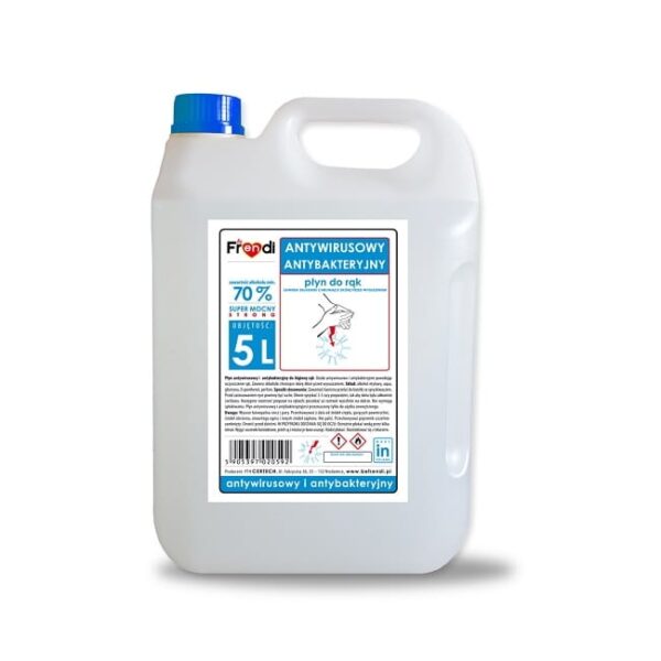 Uzupełnienie sprayu do dezynfekcji rąk z gliceryną i panthenolem