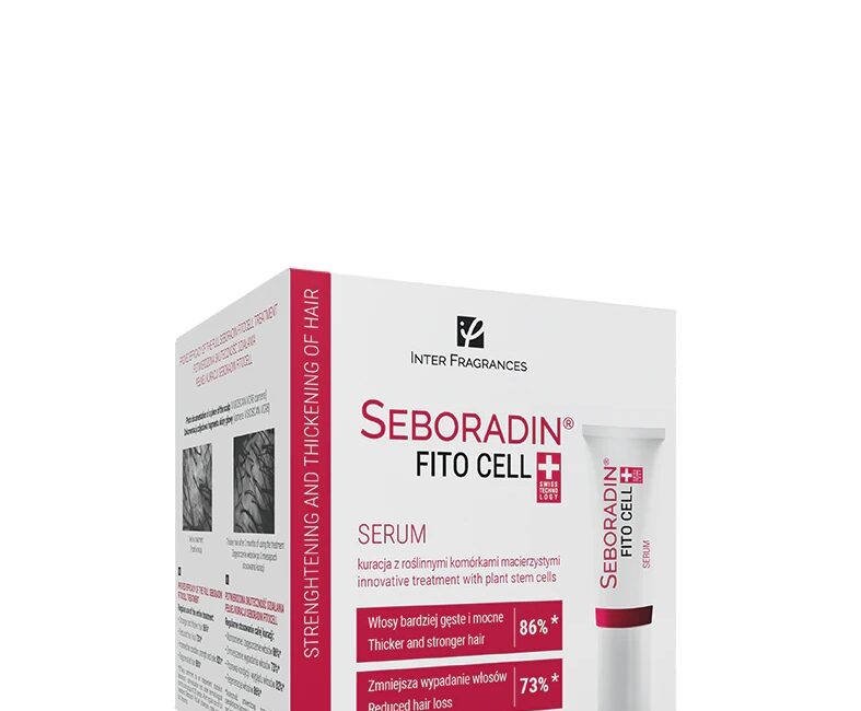 Serum stymulujące wzrost włosów z komórkami macierzystymi Seboradin FitoCell 7 x 6 g