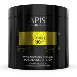Wygładzający peeling do ciała, dłoni i stóp - Apis Sunny Rio - 700 g