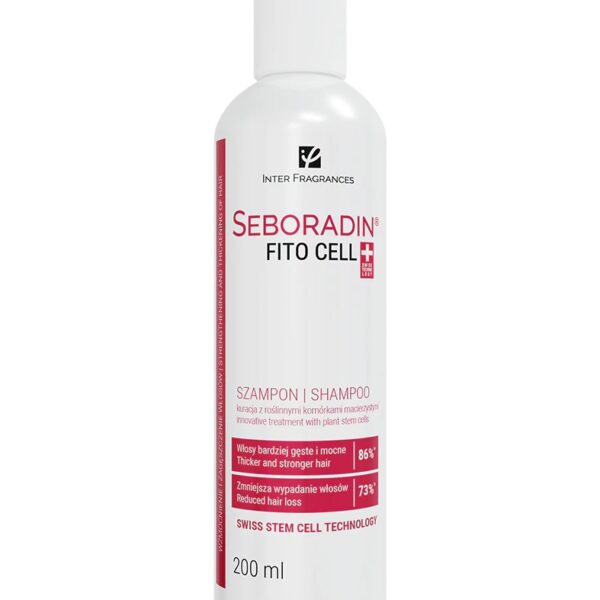 Szampon zagęszczający włosy z komórkami macierzystymi Seboradin FitoCell 200 ml