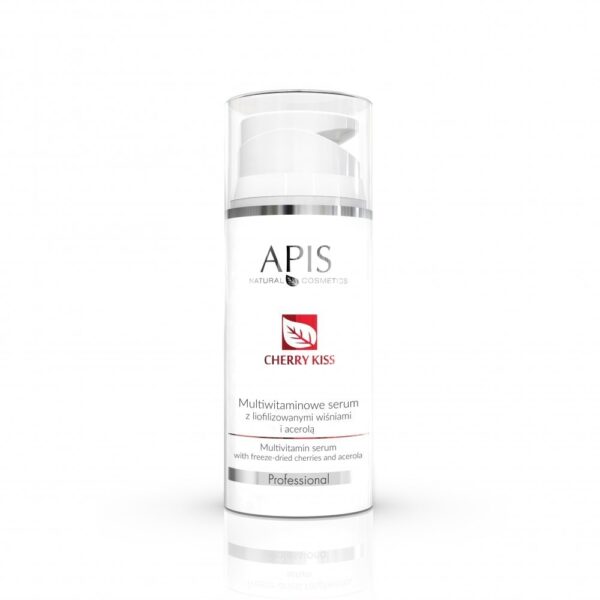 Multiwitaminowe serum z liofilizowanymi wiśniami i acerolą Apis Cherry Kiss 100ml