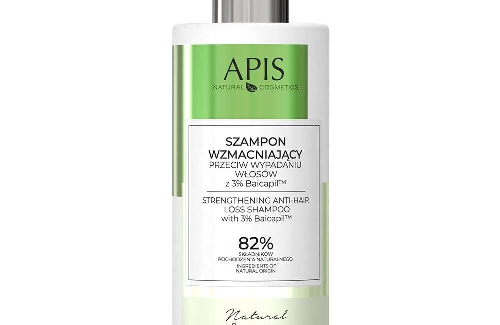 Szampon wzmacniający przeciw wypadaniu włosów 3% Baicapil Apis Natural Solution 300 ml