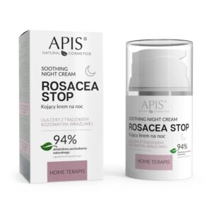 Kojący krem do twarzy na noc Apis Rosacea-Stop 50 ml