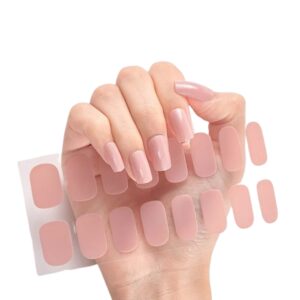 Deni Carte Naklejki Żelowe - naklejki na paznokcie utwardzane UV/LED, różne kolory Nude | Cielisty