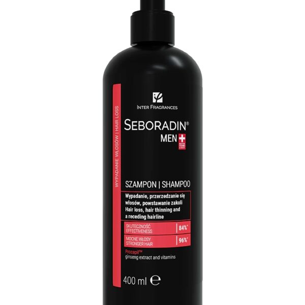 Szampon przeciw wypadaniu włosów dla mężczyzn Seboradin Men Forte 400 ml