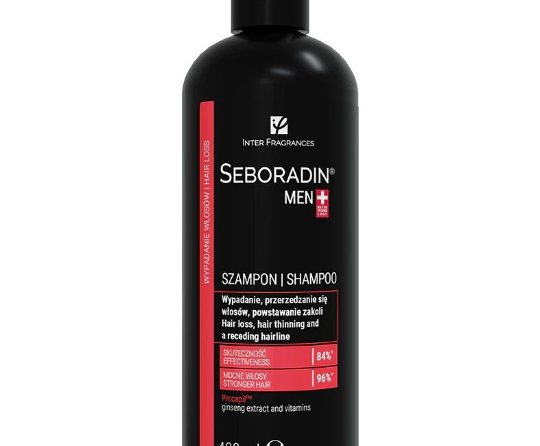 Szampon przeciw wypadaniu włosów dla mężczyzn Seboradin Men Forte 400 ml