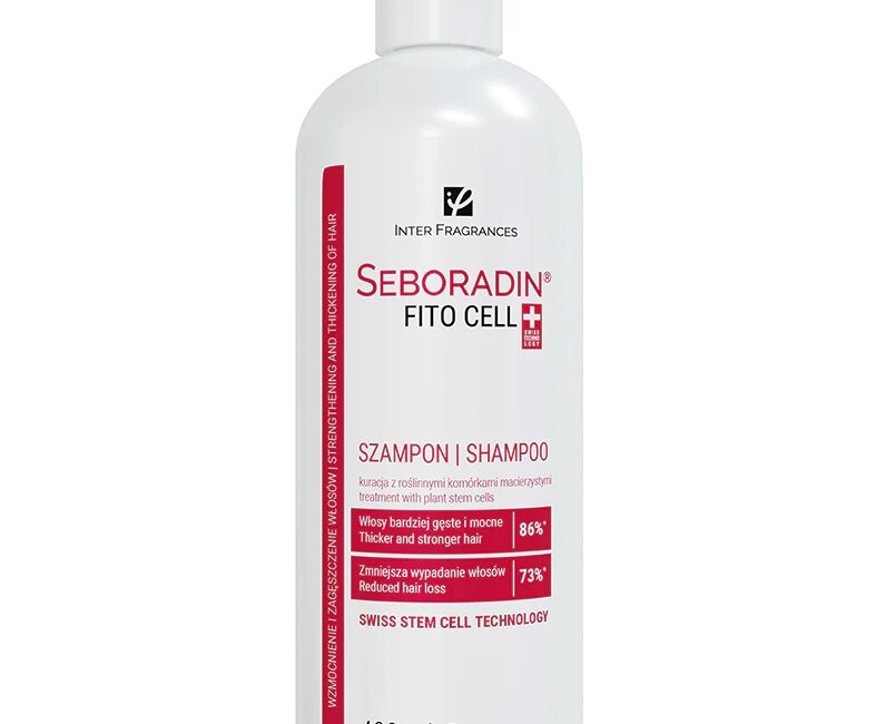 Szampon zagęszczający włosy z komórkami macierzystymi Seboradin FitoCell 400 ml