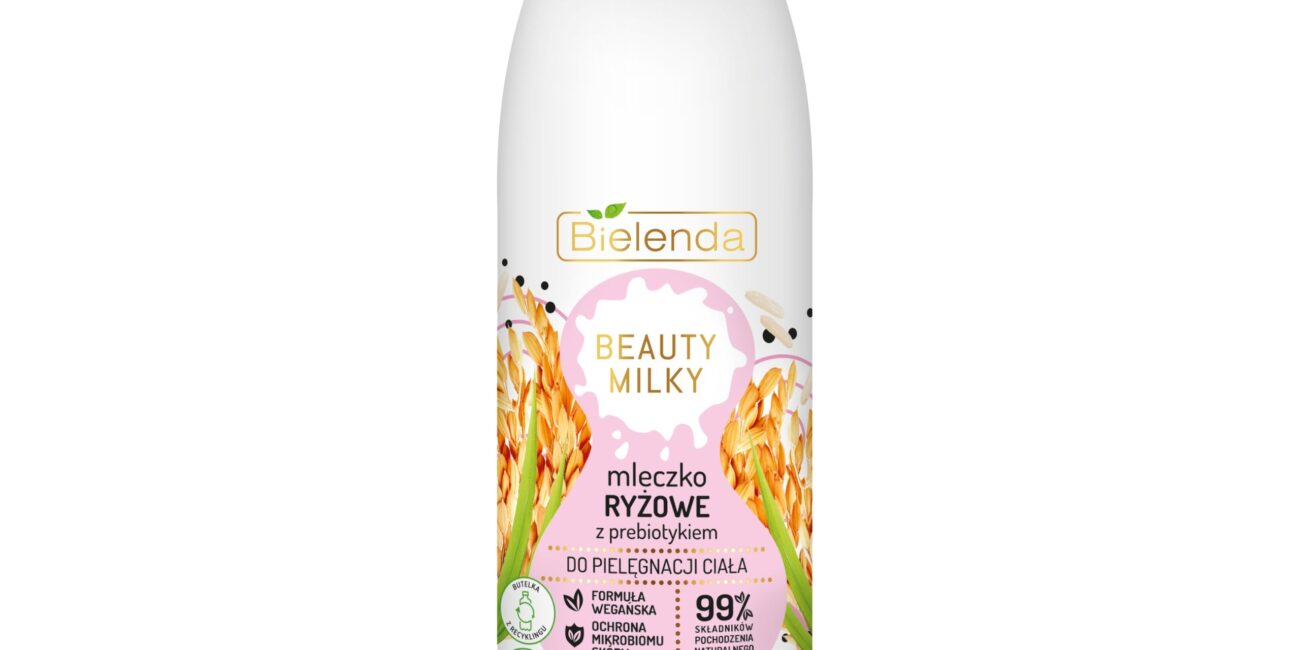 Bielenda Mleczko ryżowe Z PREBIOTYKIEM do ciała