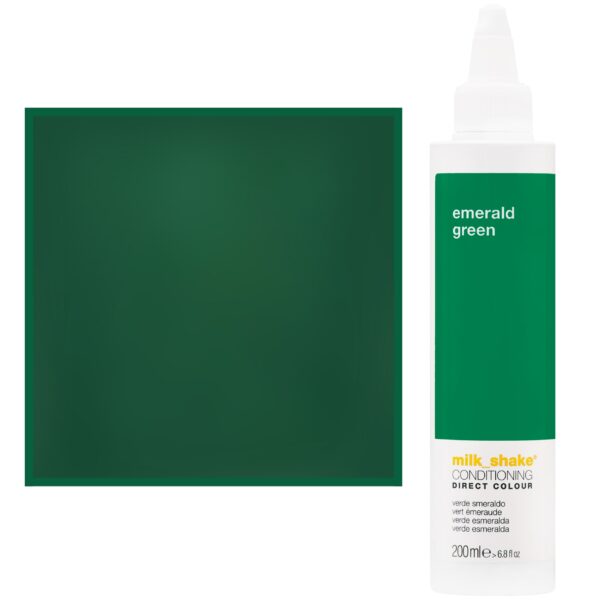 Milk Shake Direct Colour - toner do koloryzacji włosów, 200ml EMERALD GREEN || Szmaragdowa Zieleń