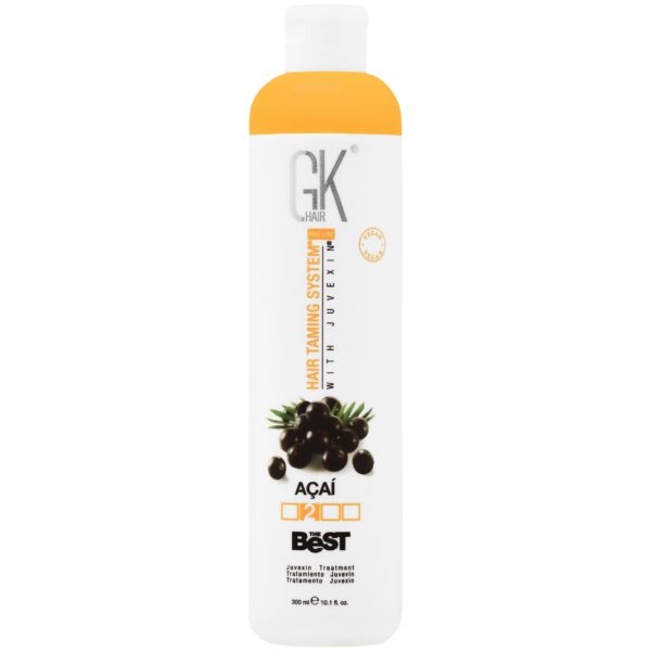 GK Hair The Best Acai Treatment – kuracja keratynowa prostująca włosy, 300ml