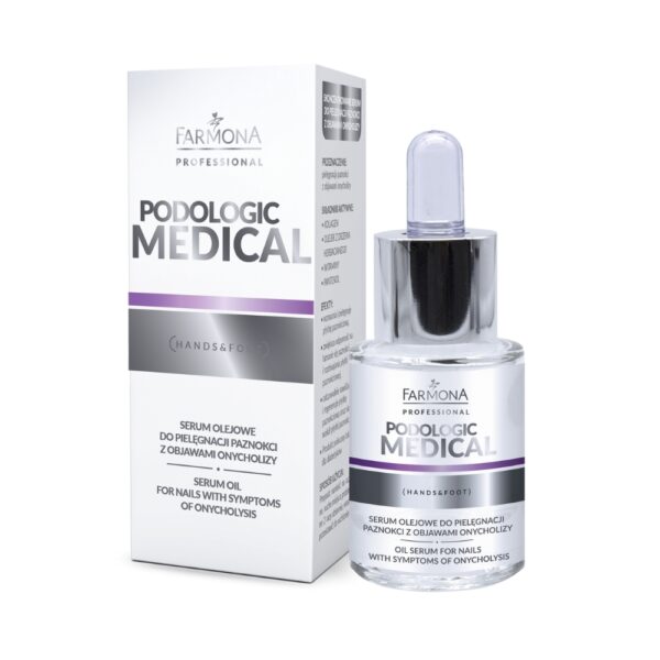 Serum olejowe do pielęgnacji paznokci z onycholizą - Farmona Podologic Medical - 15 ml
