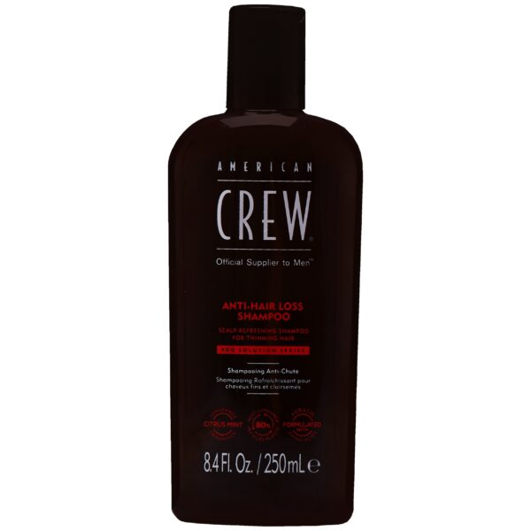 American Crew Anti‑Hair Loss - profesjonalny szampon dla mężczyzn przeciw wypadaniu włosów, 250ml