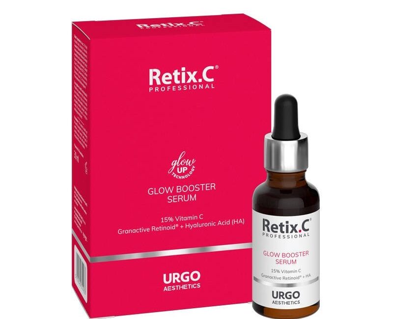 Rozświetlające serum przeciwstarzeniowe Retix.C Glow Booster Serum 30 ml