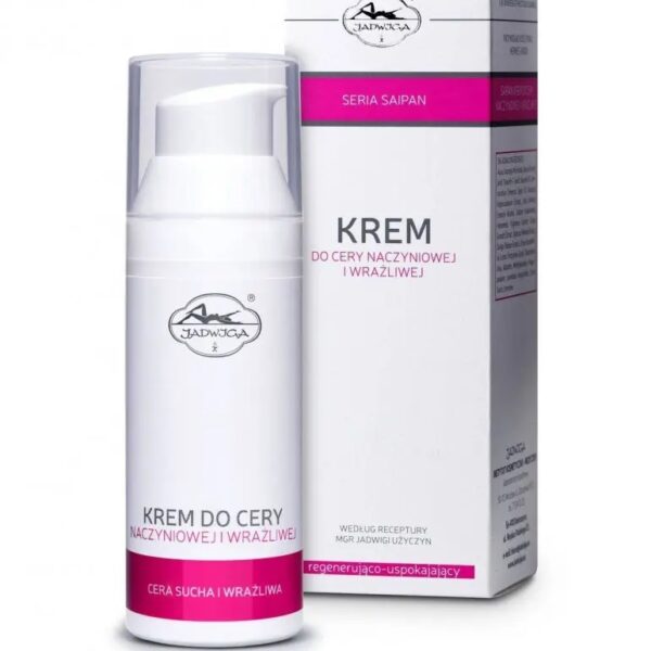 Jadwiga Saipan Krem do cery naczyniowej wrażliwej 50 ml