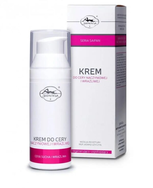 Jadwiga Saipan Krem do cery naczyniowej wrażliwej 50 ml