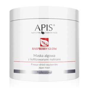 Maska algowa z liofilizowanymi malinami Apis Raspberry Glow 200 g