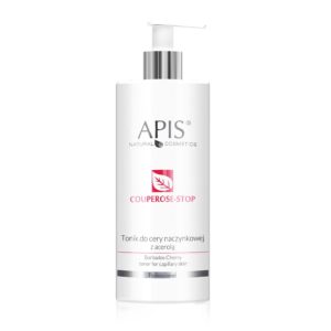 Tonik do cery naczynkowej z acerolą - Apis Couperose-Stop - 500 ml