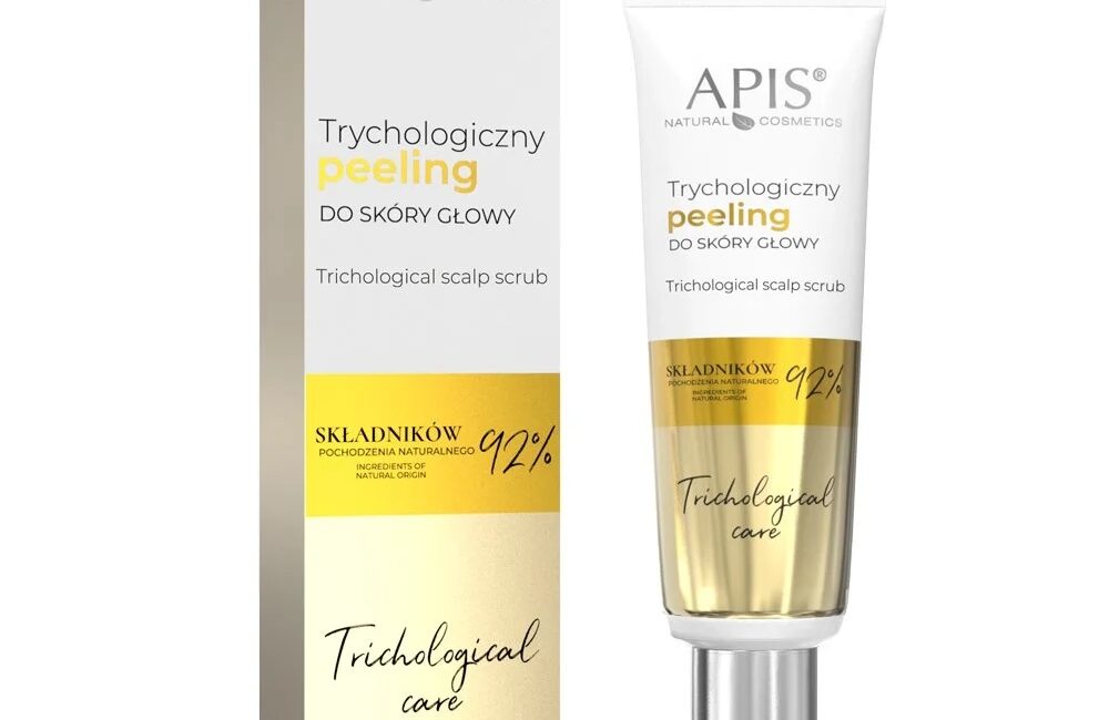 Trychologiczny peeling do skóry głowy Apis Trichological Care 80 ml