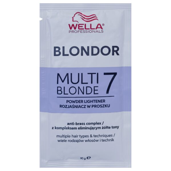 Wella Blondorplex Multi Blonde Powder - rozjaśniacz do włosów w proszku, 30g