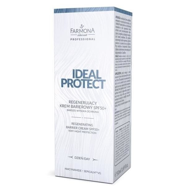 Regenerujący krem barierowy SPF50+ Farmona Ideal Protect 50 ml