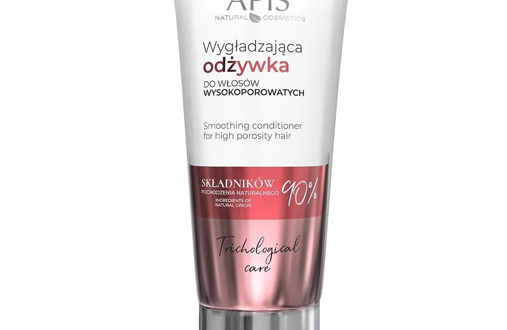 Wygładzająca odżywka do włosów wysokoporowatych Apis Trichological Care 200 ml