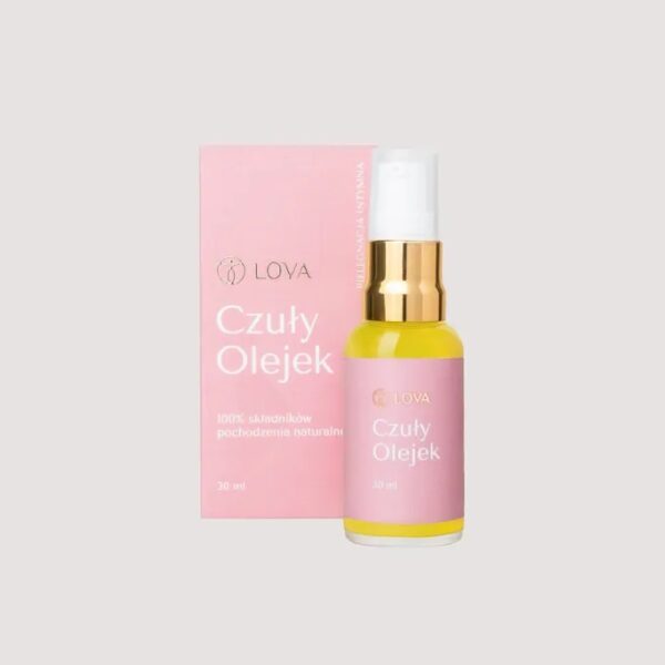 Naturalny olejek do masażu krocza i pielęgnacji intymnej 30 ml