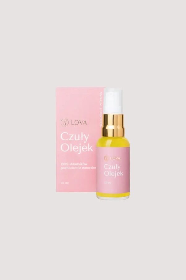 Naturalny olejek do masażu krocza i pielęgnacji intymnej 30 ml