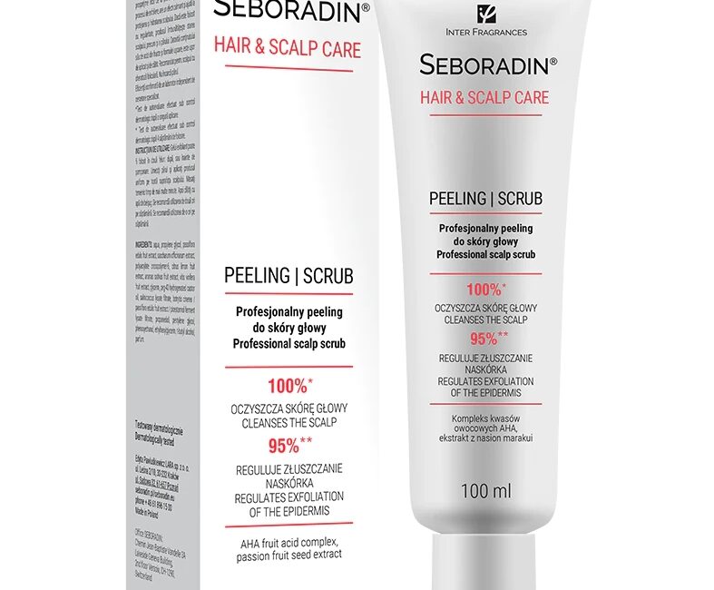 Profesjonalny peeling do skóry głowy Seboradin 100 ml