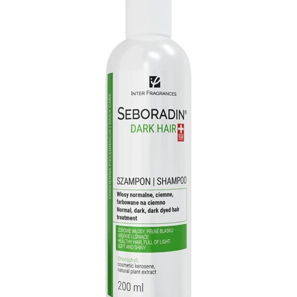 Szampon do ciemnych włosów naturalnych i farbowanych Seboradin Ciemne Włosy 200 ml