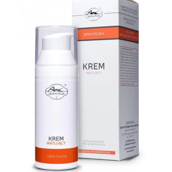 Jadwiga Polski Krem Matująco-Antybakteryjny 50 ml