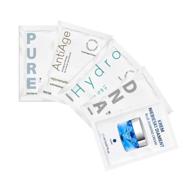 Zestaw próbek produktów - tester - 5 saszetek