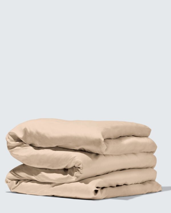 Silky Bamboo Duvet Cover, Latte