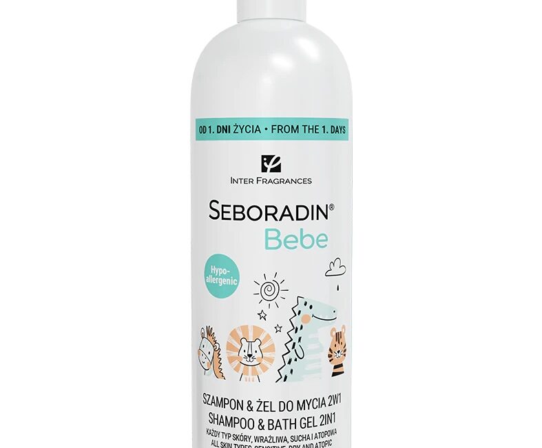 Szampon & żel do mycia dla dzieci 2w1 Seboradin Bebe 500 ml
