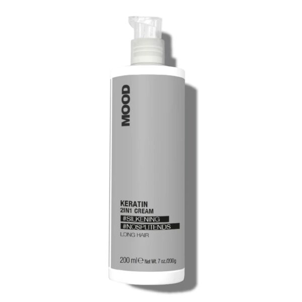Krem do włosów 2w1 MOOD KERATIN 200 ml