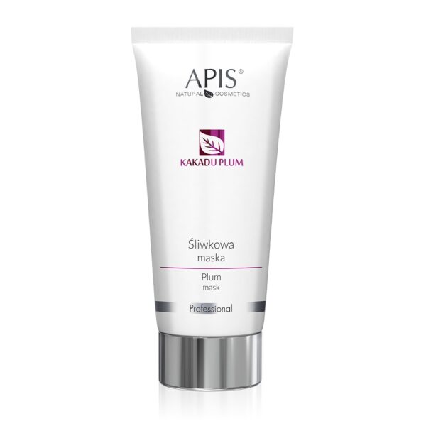 Maseczka kremowa do twarzy śliwkowa Apis Kakadu Plum 200 ml