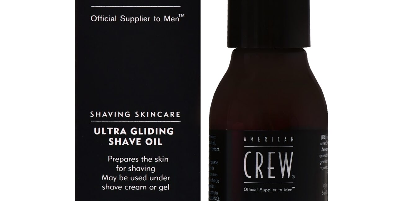 American Crew Ultra Gliding Shave Oil - olejek do golenia zmiękczający zarost, 50ml