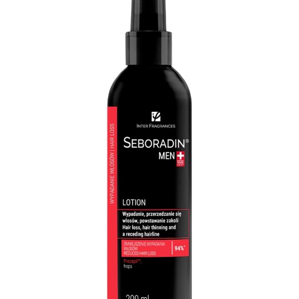 Lotion przeciw wypadaniu włosów dla mężczyzn Seboradin Men Forte 200 ml