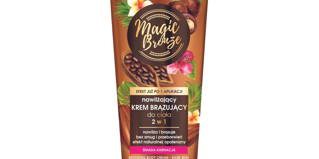 Bielenda Nawilżający krem brązujący do ciała 2 w 1 - ciemna karnacja